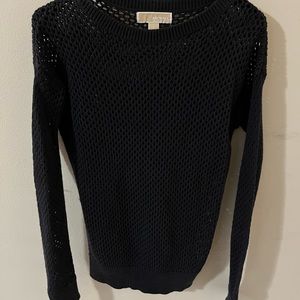 Micheal Kors navy knit sweater